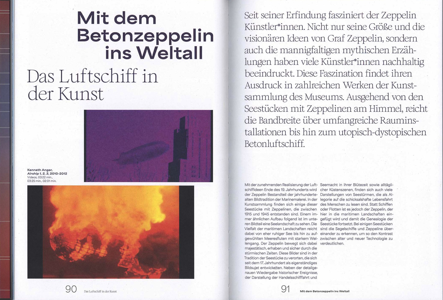 Zeppelin Museum's magazine — operative.space